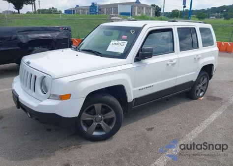 2016 Jeep Patriot Sport Se from USA, damaged, VIN 1C4NJPBA1GD774486